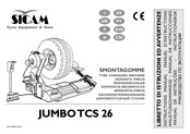 Sicam JUMBO TCS 26 Manual De Instrucciones