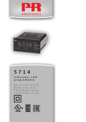 PR electronics 5714 Manual Del Usuario