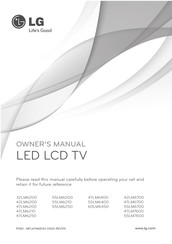 LG 32LM6200 El Manual Del Propietario