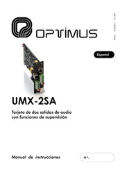 Optimus UMX-2SA Manual De Intrucciones