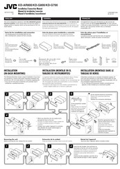 JVC KD-AR800 Manual De Instalación/Conexion