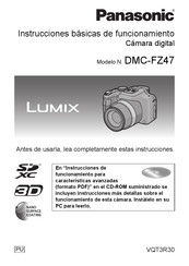 Panasonic Lumix DMC-FZ47 Instrucciones Básicas De Funcionamiento