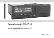 VDO DTCO 3.0 Manual De Usuario Para Jefes De Tráfico Y Conductores