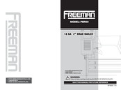 Freeman PBR50 Manual De Instrucciones