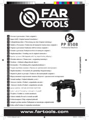 Far Tools PP 850B Manual De Instrucciones