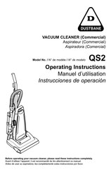 Dustbane QS2 Instrucciones De Operación