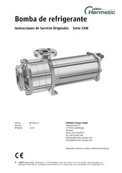 HERMETIC-Pumpen CAM Serie Instrucciones De Servicio