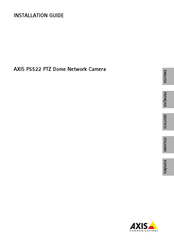 Axis P5522 Guia De Instalacion