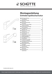 SCHÜTTE 28 Instrucciones De Montaje