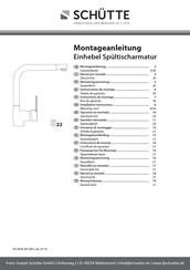 SCHÜTTE FJS-KUE-EH-QFS-oA_0119 Instrucciones De Montaje