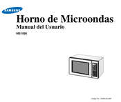 Samsung MS1080 Manual Del Usuario