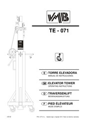 VMB TE-071 Manual De Instrucciones