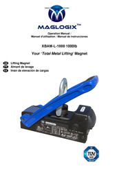 MAGLOGIX XBAM-L-1000 1000lb Manual De Instrucciones