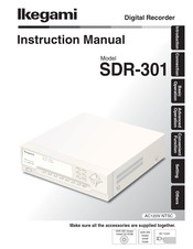 Ikegami SDR-301 Manual Del Usuario