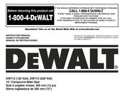 DeWalt DW715 Manual De Instrucciones