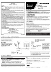 Sylvania 6427FE El Manual Del Propietario