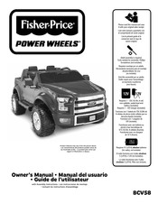 Fisher-Price Power Wheels BCV58 Manual Del Usuario