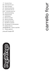 Peg-Perego carrello four Instrucciones De Uso