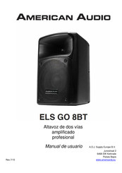 American Audio ELS GO 8BT Manual De Usuario