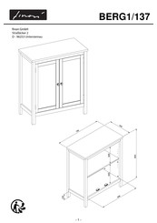 finori BERG1/137 Manual Del Usuario