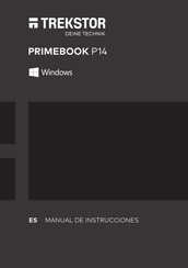 trekstop PRIMEBOOK P14 Manual De Instrucciones