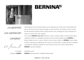 Bernina activa 210 Manual De Instrucciones