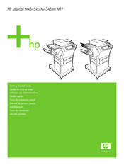 HP LaserJet M4345xm Guía De Instalación Inicial