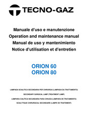 Tecno-gaz ORION Serie Manual De Uso