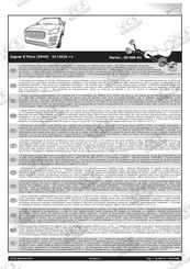 ECS Electronics JG-009-H1 Instrucciones De Montaje