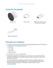 Ubiquiti IS-5AC Guia De Inicio Rapido