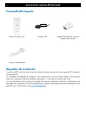 Ubiquiti RP-5AC-Gen2 Guia De Inicio Rapido