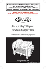 Graco Pack 'n Play Playard Newborn Napper Elite Manual Del Propietário