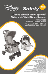 Safety 1st Disney Saunter Guia Del Usuario