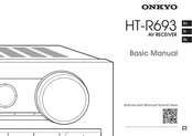 Onkyo HT-R693 Manual Básico