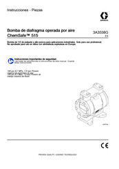 Graco ChemSafe 515 Instrucciones - Piezas