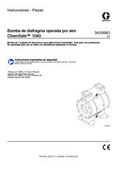 Graco ChemSafe 1040 Instrucciones De Uso Y Lista De Piezas