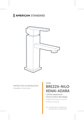 American Standard BREZZA 19.00573.002 Instructivo De Instalación