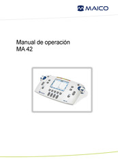 Maico MA 42 Manual De Operación