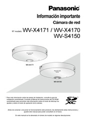 Panasonic Serie WV - S4150 Manual De Instrucciones