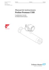 Endress+Hauser Proline Promass I 300 Manual De Instrucciones