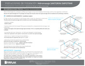 firplak SANTORINI Instrucciones De Instalación