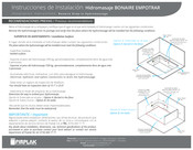 firplak BONAIRE EMPOTRAR Instrucciones De Instalación