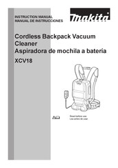 Makita XCV18 Manual De Instrucciones