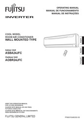 Fujitsu ASBA24JFC Manual De Funcionamiento