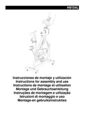 BH FITNESS H9154L Instrucciones De Montaje