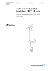 Endress+Hauser Liquiphant FTL33 IO-Link Manual De Instrucciones