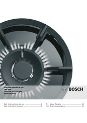 Bosch PPH616B11V Instrucciones De Uso