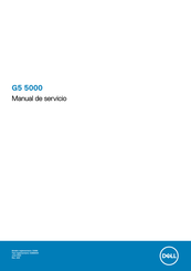 Dell G5 5000 Manual De Servicio