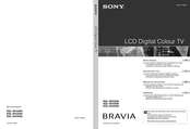 Sony BRAVIA KDL-40V2500 Manual De Instrucciones