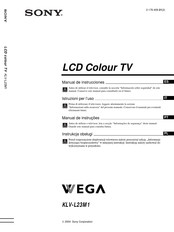 Sony Wega KLV-L23M1 Manual De Instrucciones